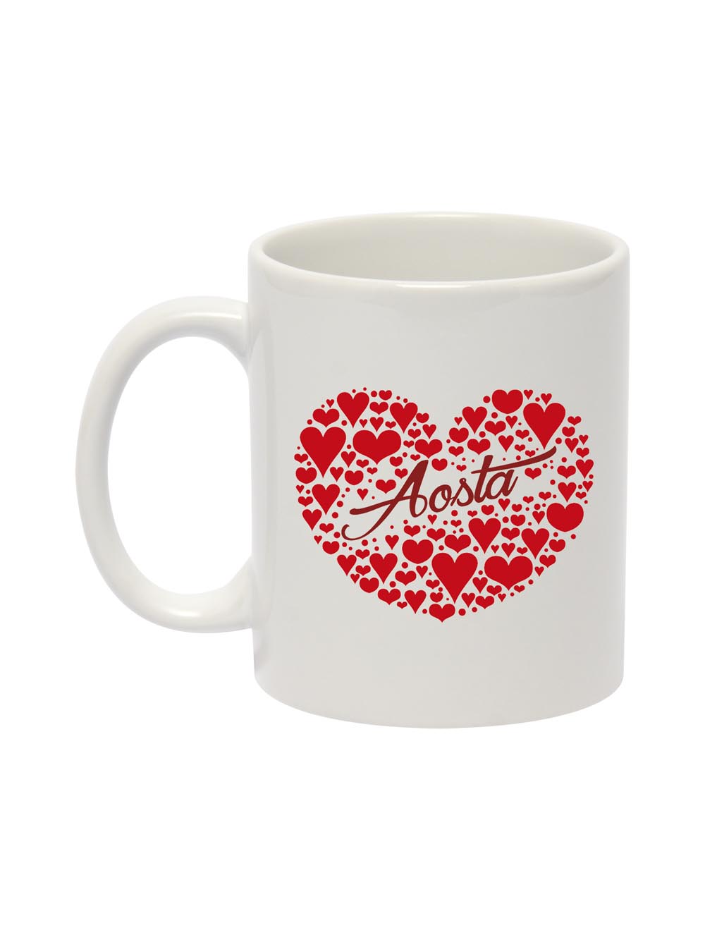 Prodotto Souvenir Italia: Mug ceramica Aosta