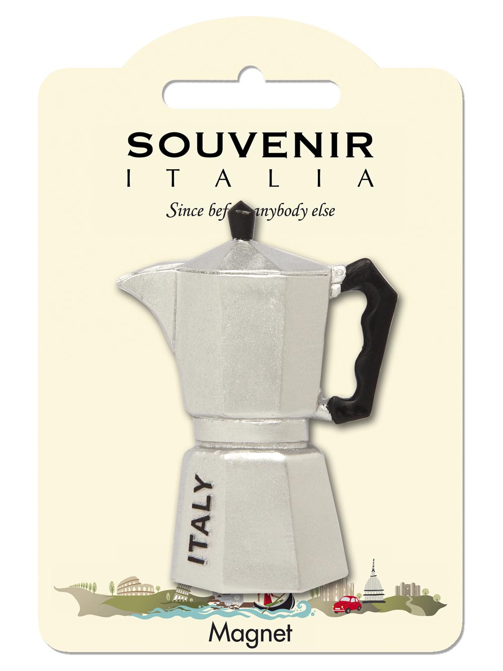 Prodotto Souvenir Italia: Classic Magnete Italia Moka