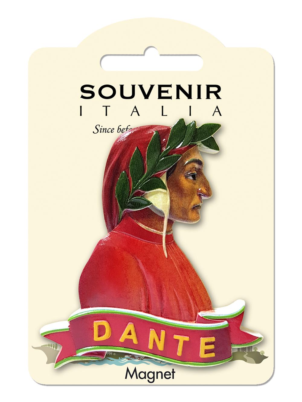 Prodotto Souvenir Italia: Classic Magnete Dante