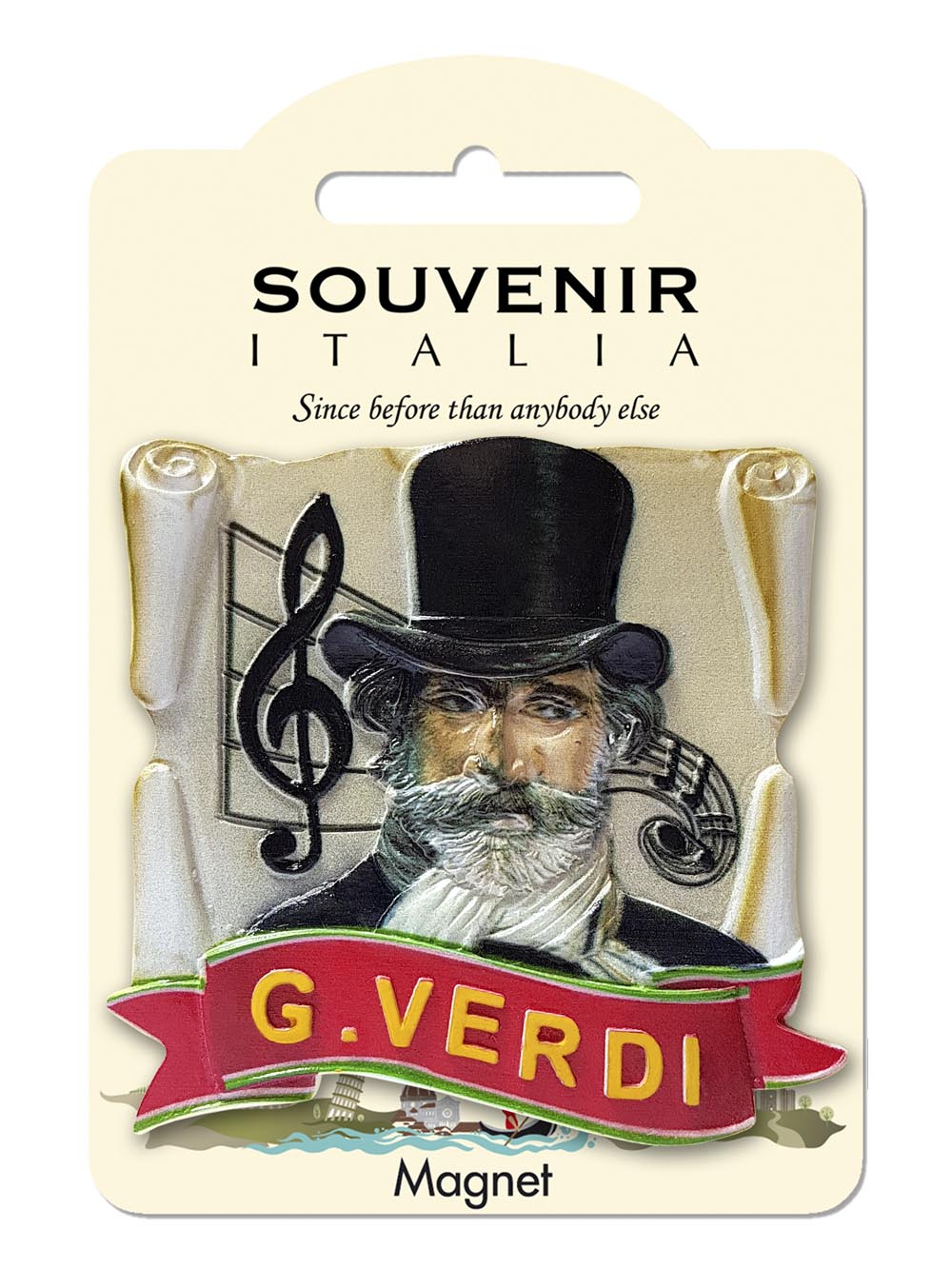 Prodotto Souvenir Italia: Classic Magnete Verdi