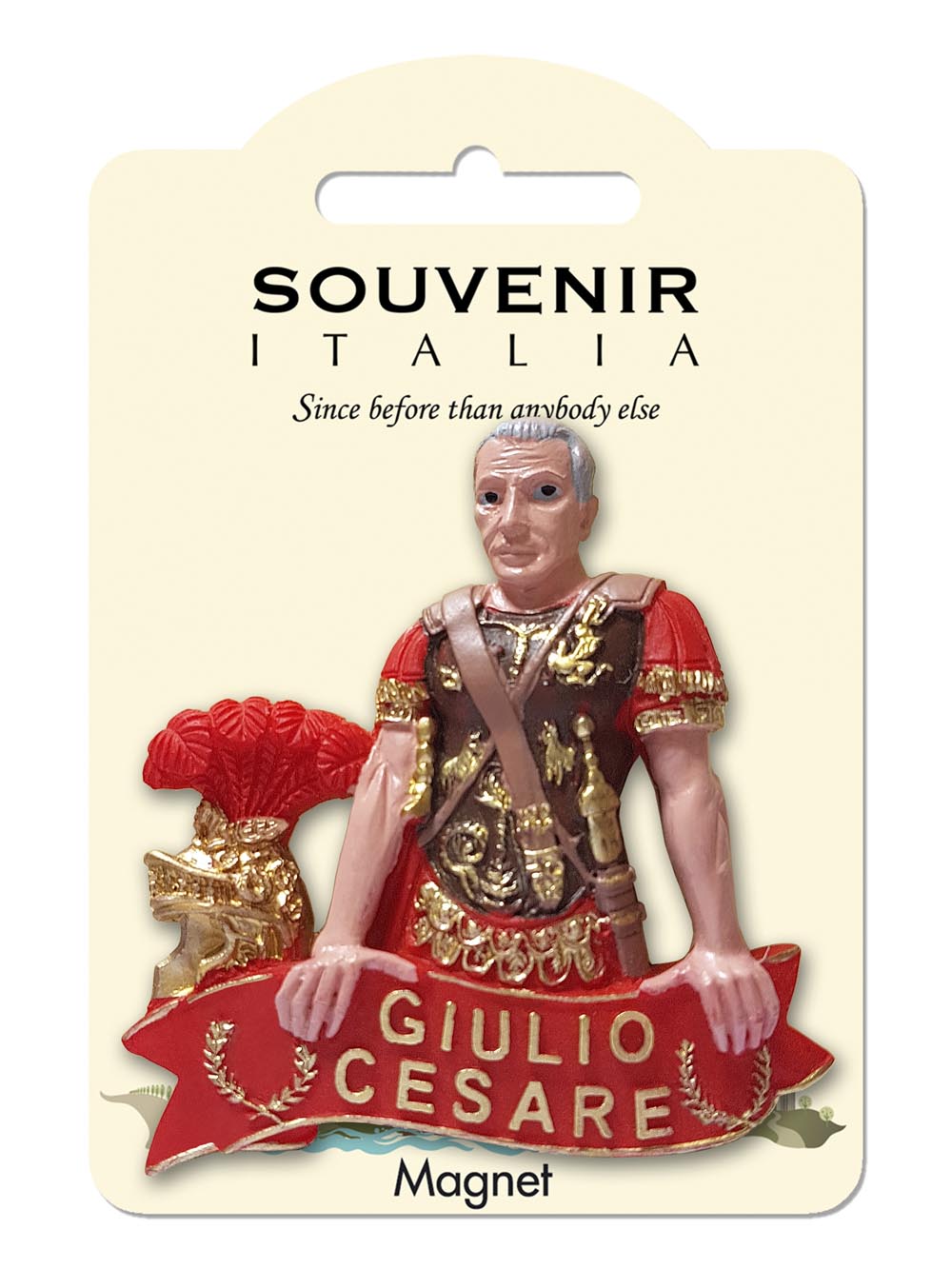 Prodotto Souvenir Italia: Classic Magnete Giulio Cesare