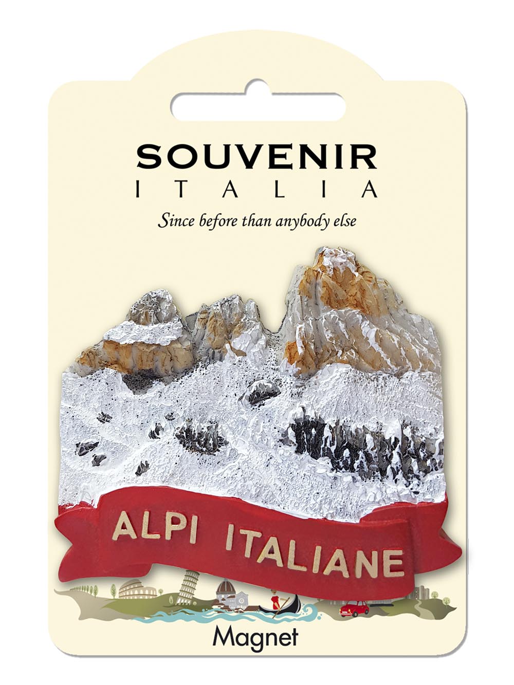 Prodotto Souvenir Italia: Classic Magnete Alpi Italiane