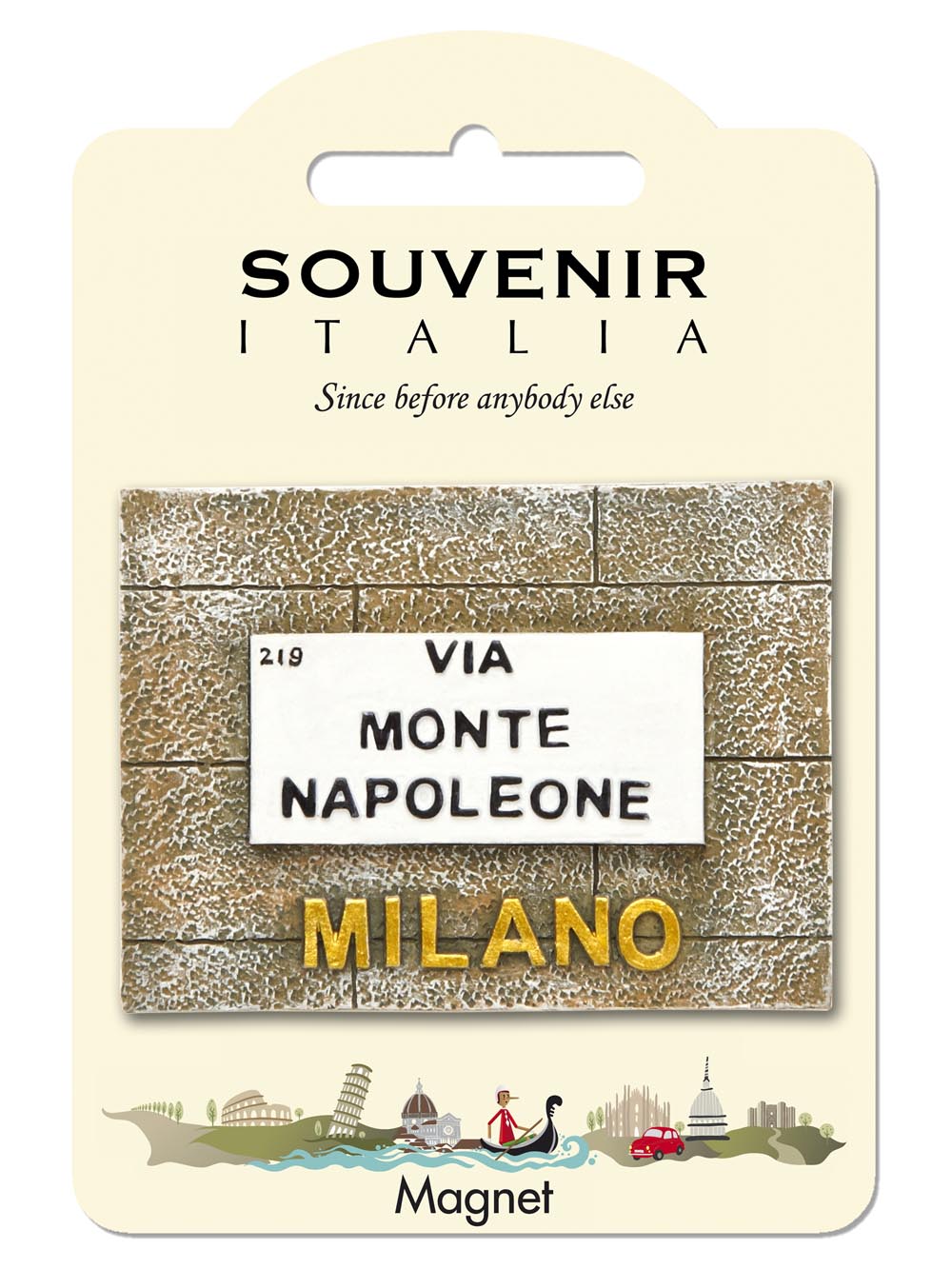 Prodotto Souvenir Italia: Classic Magnete Milano