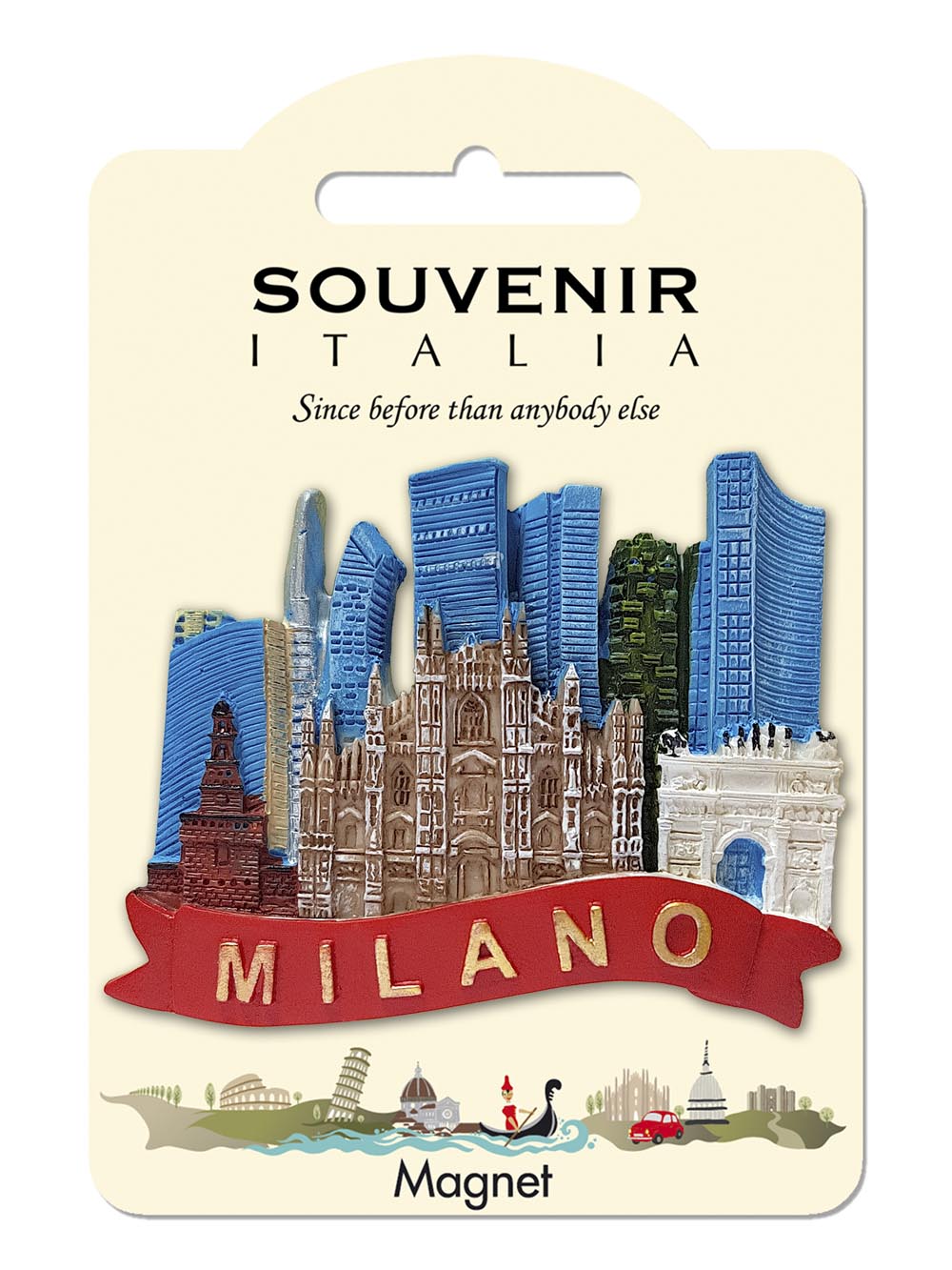 Prodotto Souvenir Italia: Classic Magnete Milano