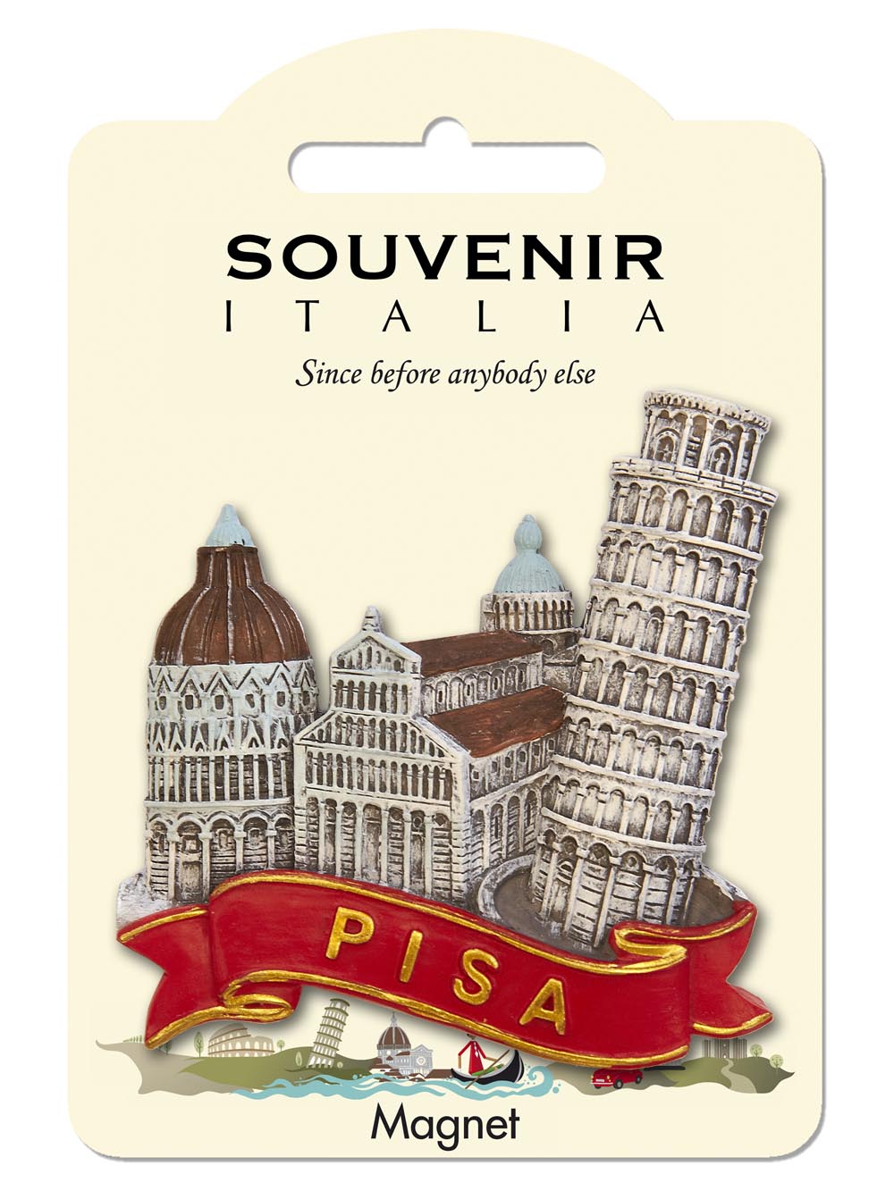 Prodotto Souvenir Italia: Classic Magnete Pisa