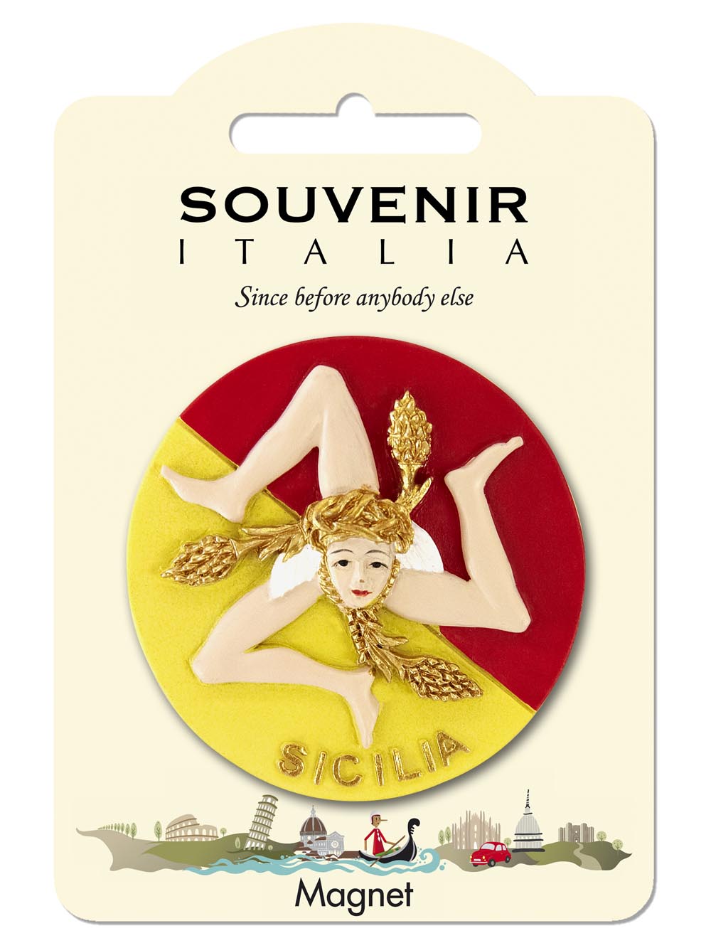 Prodotto Souvenir Italia: Classic Magnete Sicilia