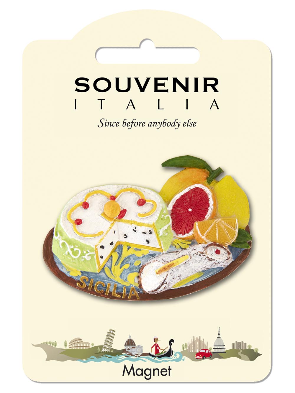 Prodotto Souvenir Italia: Classic Magnete Sicilia