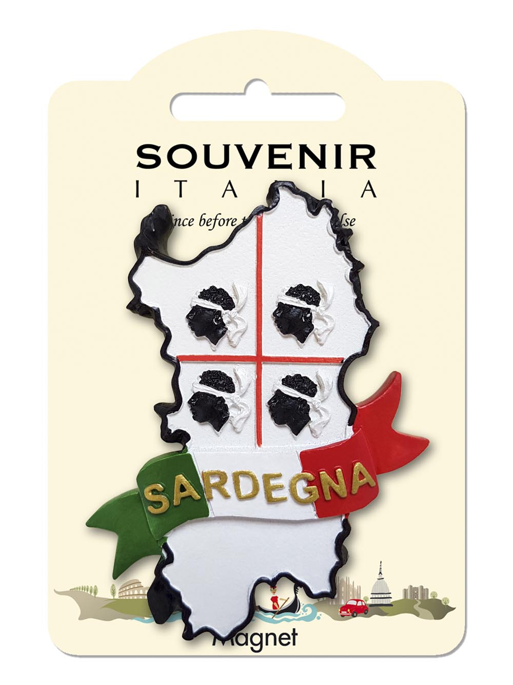 Prodotto Souvenir Italia: Classic Magnete Sardegna