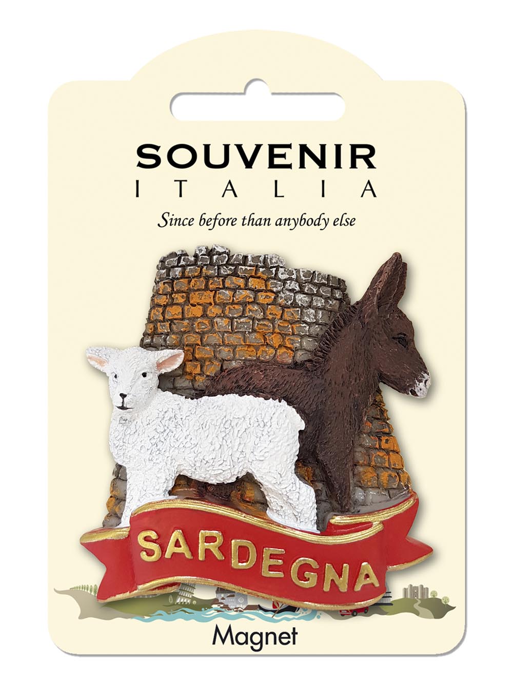 Prodotto Souvenir Italia: Classic Magnete Sardegna