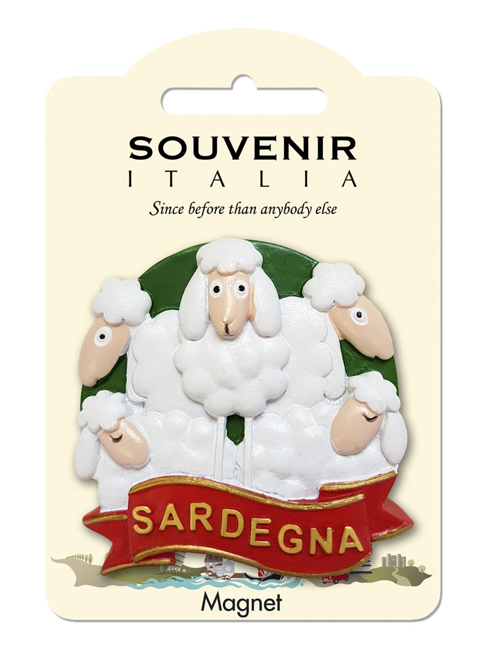 Prodotto Souvenir Italia: Classic Magnete Sardegna