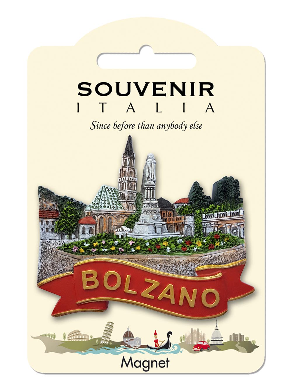 Prodotto Souvenir Italia: Classic Magnete Bolzano