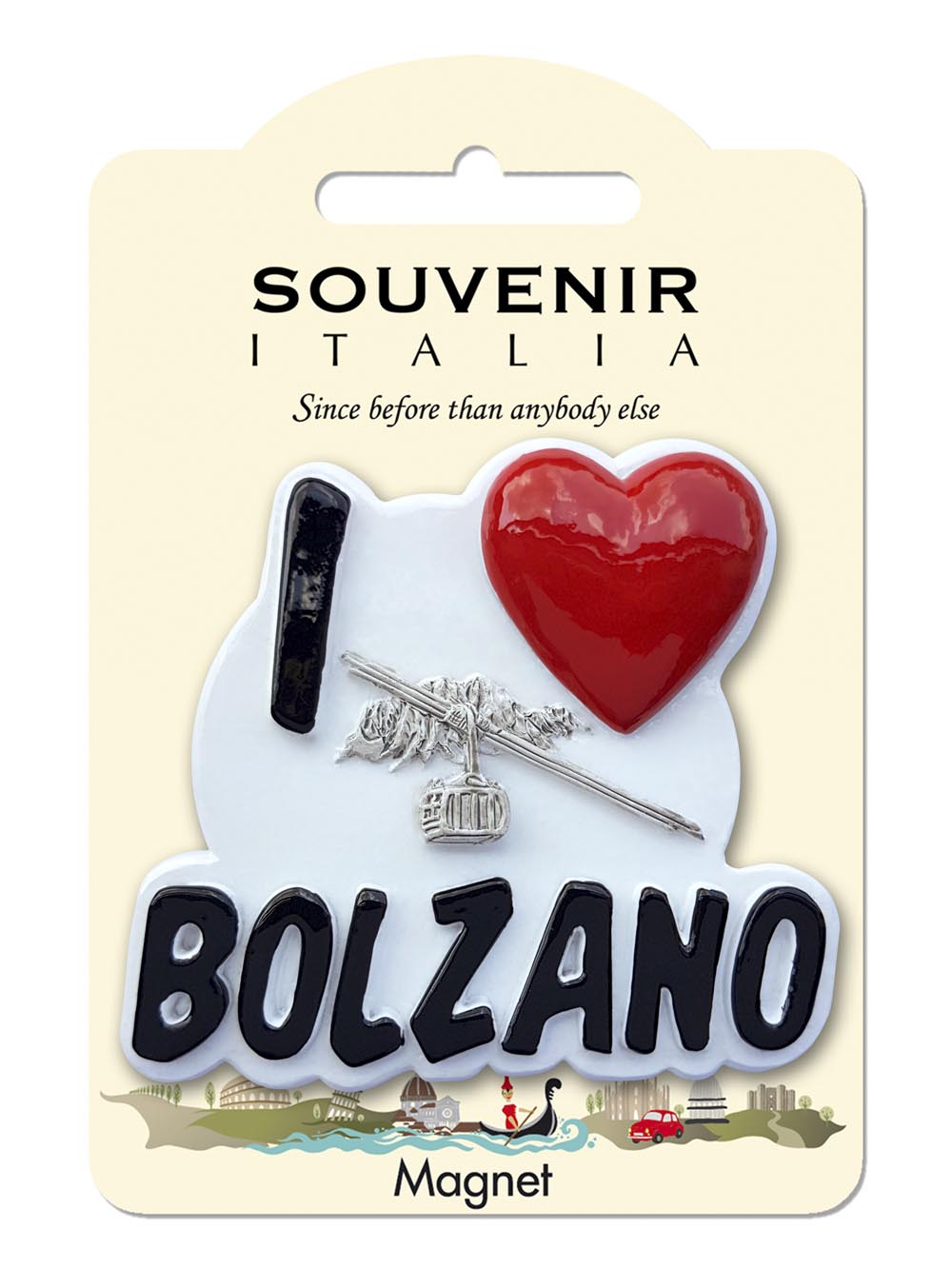 Prodotto Souvenir Italia: Classic Magnete Bolzano