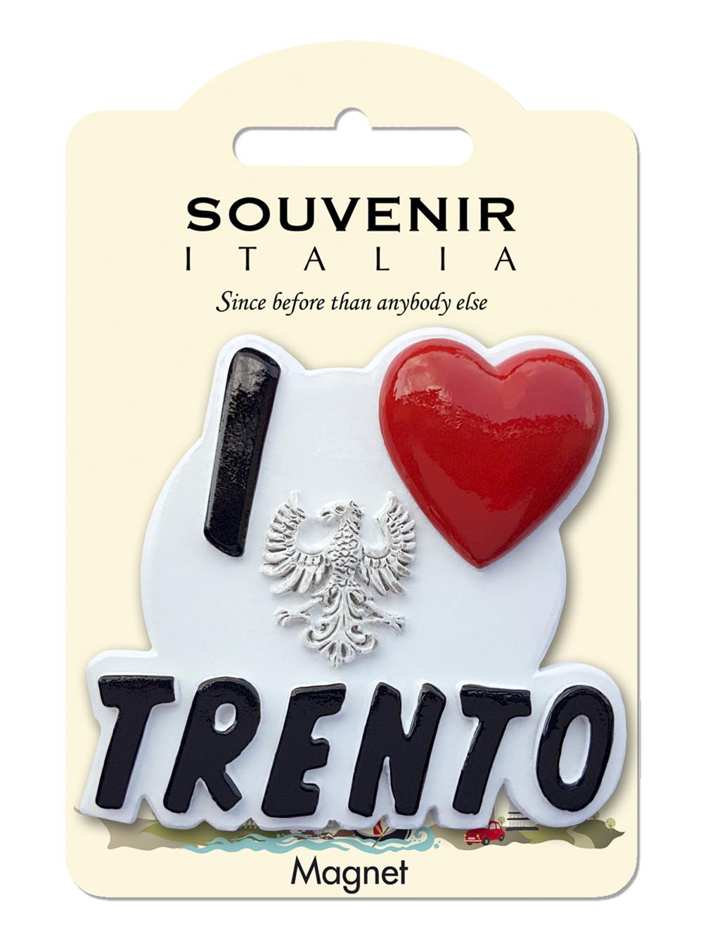 Prodotto Souvenir Italia: Classic Magnete Trento