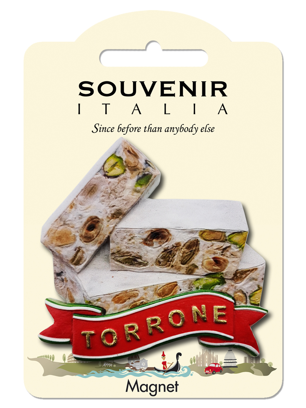 Prodotto Souvenir Italia: Classic Magnete in resina Torrone