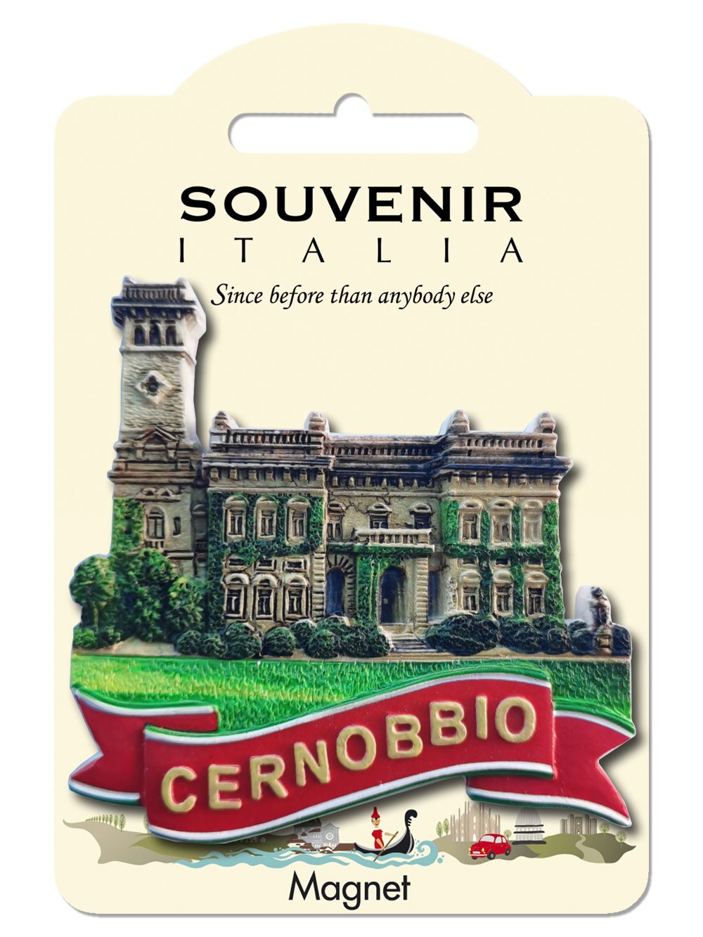 Prodotto Souvenir Italia: Classic Magnete Cernobbio