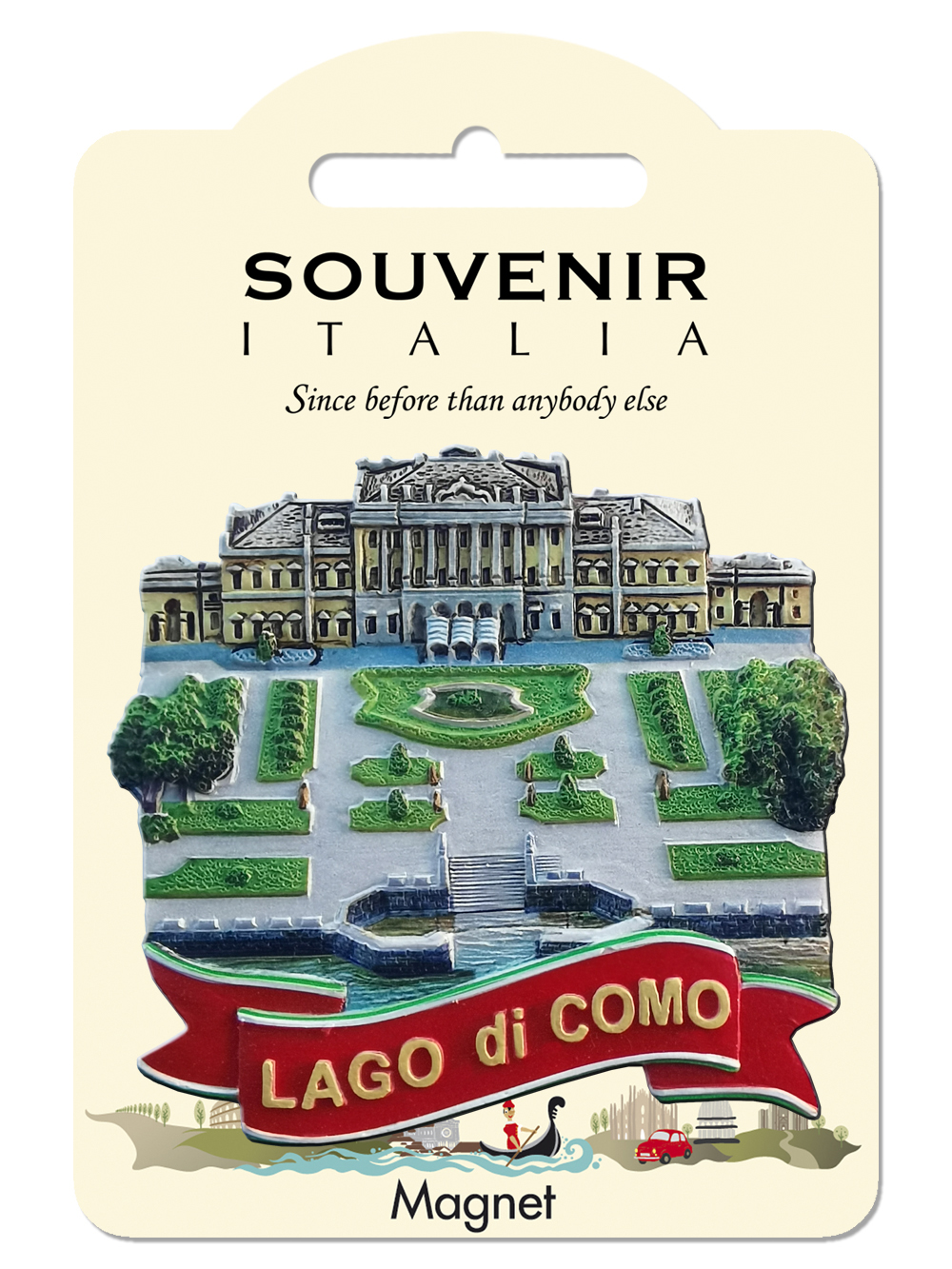 Prodotto Souvenir Italia: Classic Magnete lago di como