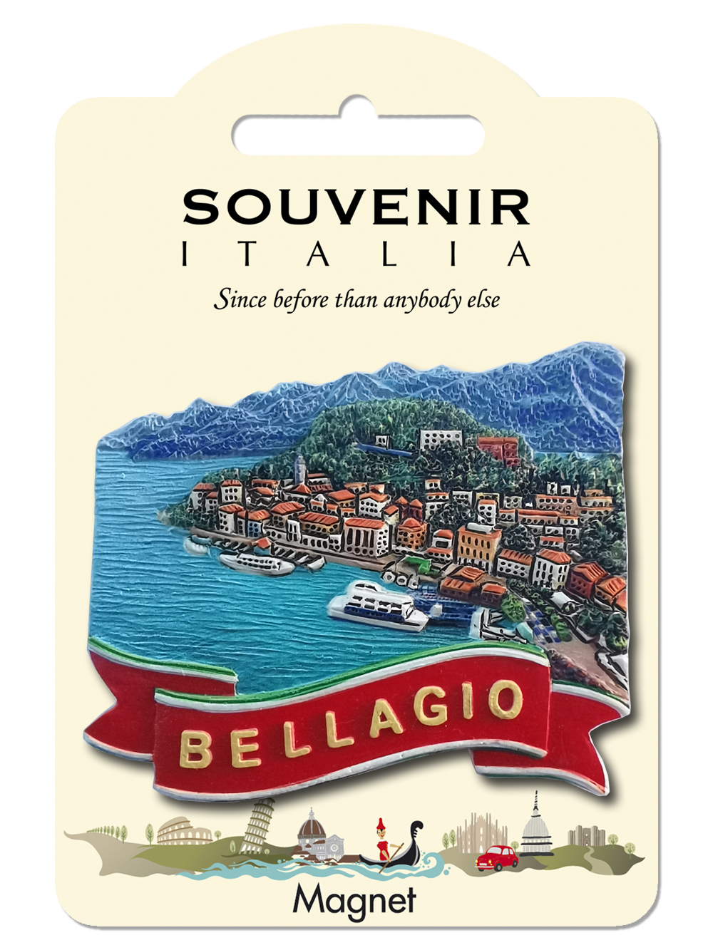 Prodotto Souvenir Italia: Classic Magnete Bellagio