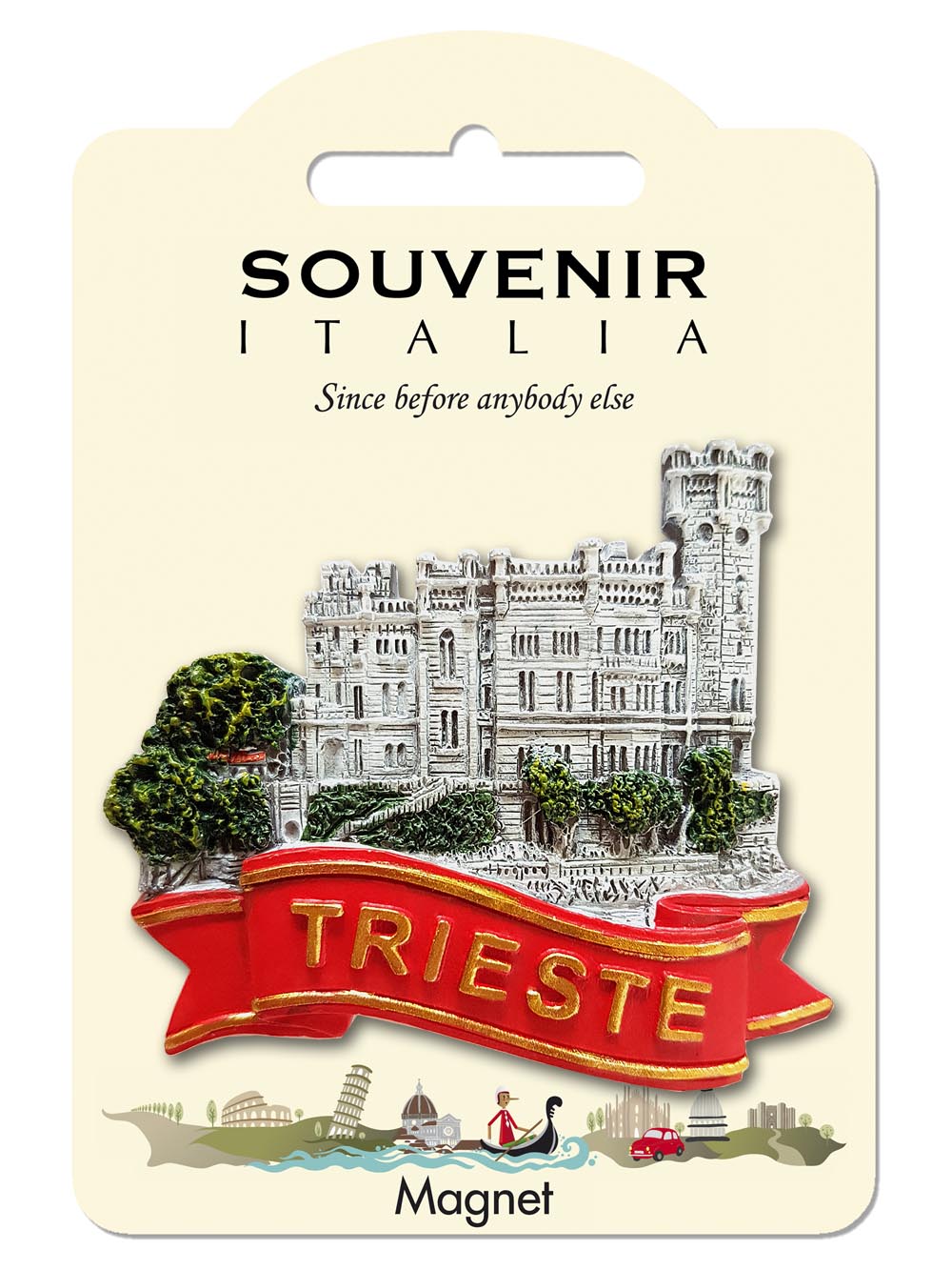 Prodotto Souvenir Italia: Classic Magnete Trieste