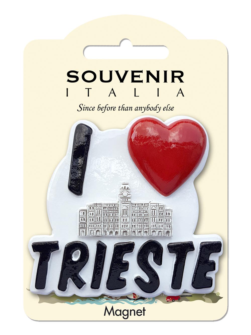 Prodotto Souvenir Italia: Classic Magnete Trieste