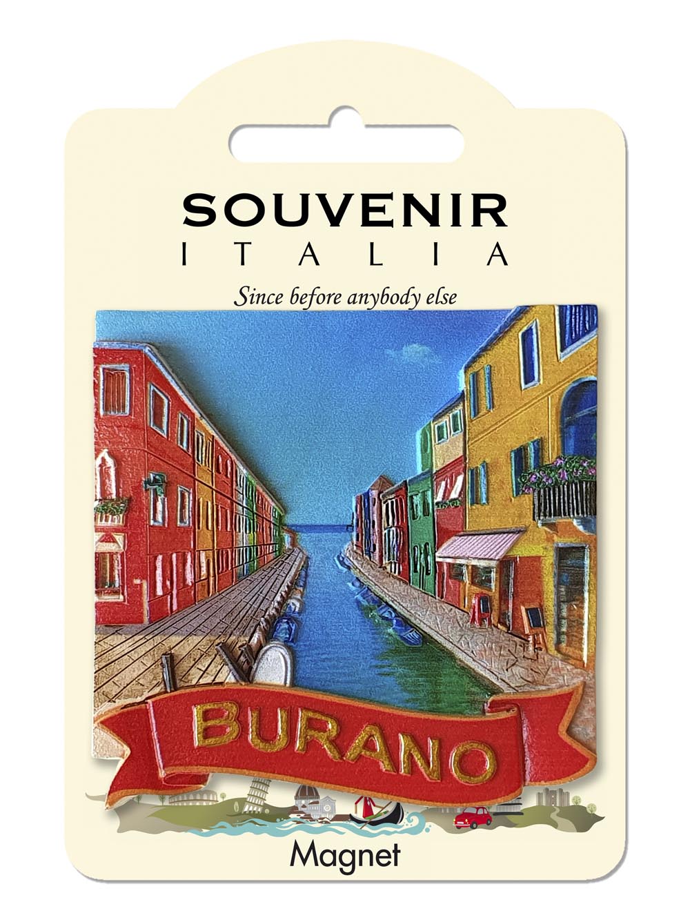 Prodotto Souvenir Italia: Classic Magnete Burano