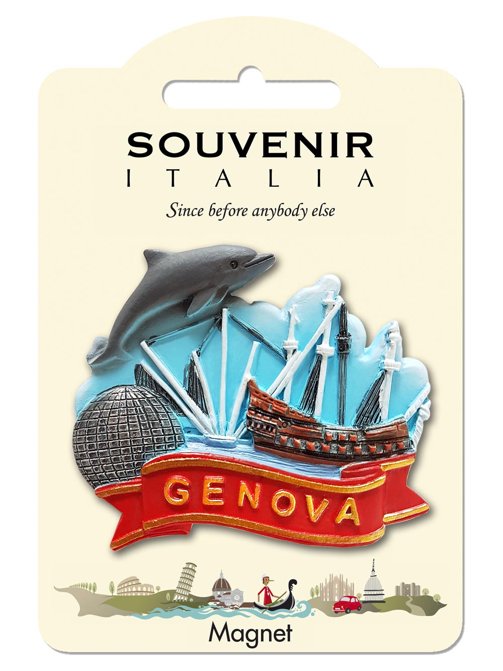 Prodotto Souvenir Italia: Classic Magnete Genova