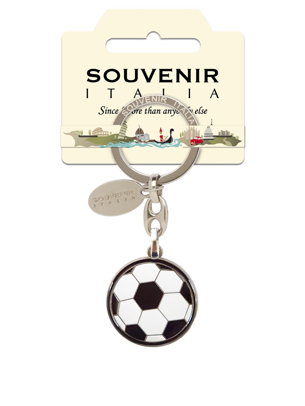 Prodotto Souvenir Italia: Portachiavi Metallo Juve