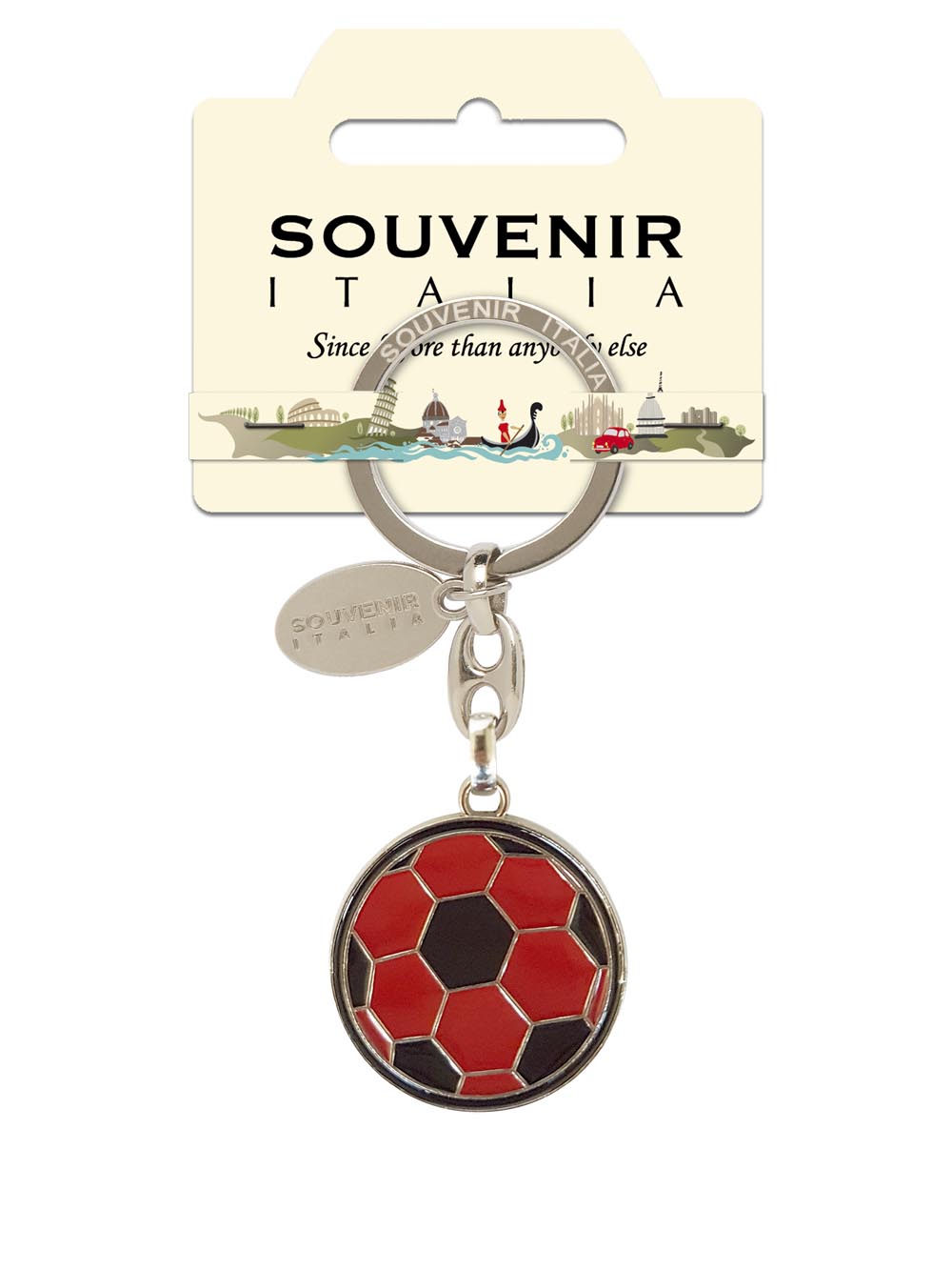 Prodotto Souvenir Italia: Portachiavi Metallo Milan