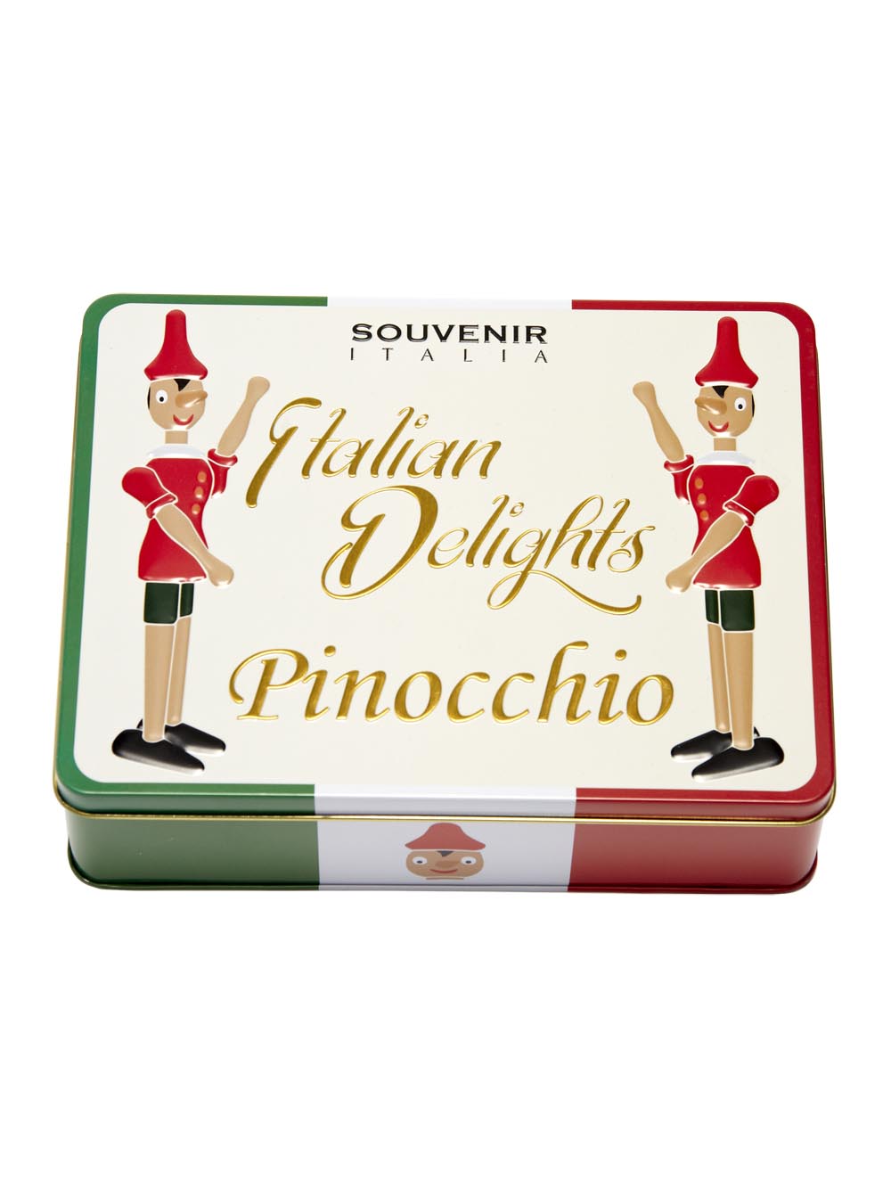 Prodotto Souvenir Italia: latta Italian Pinocchio