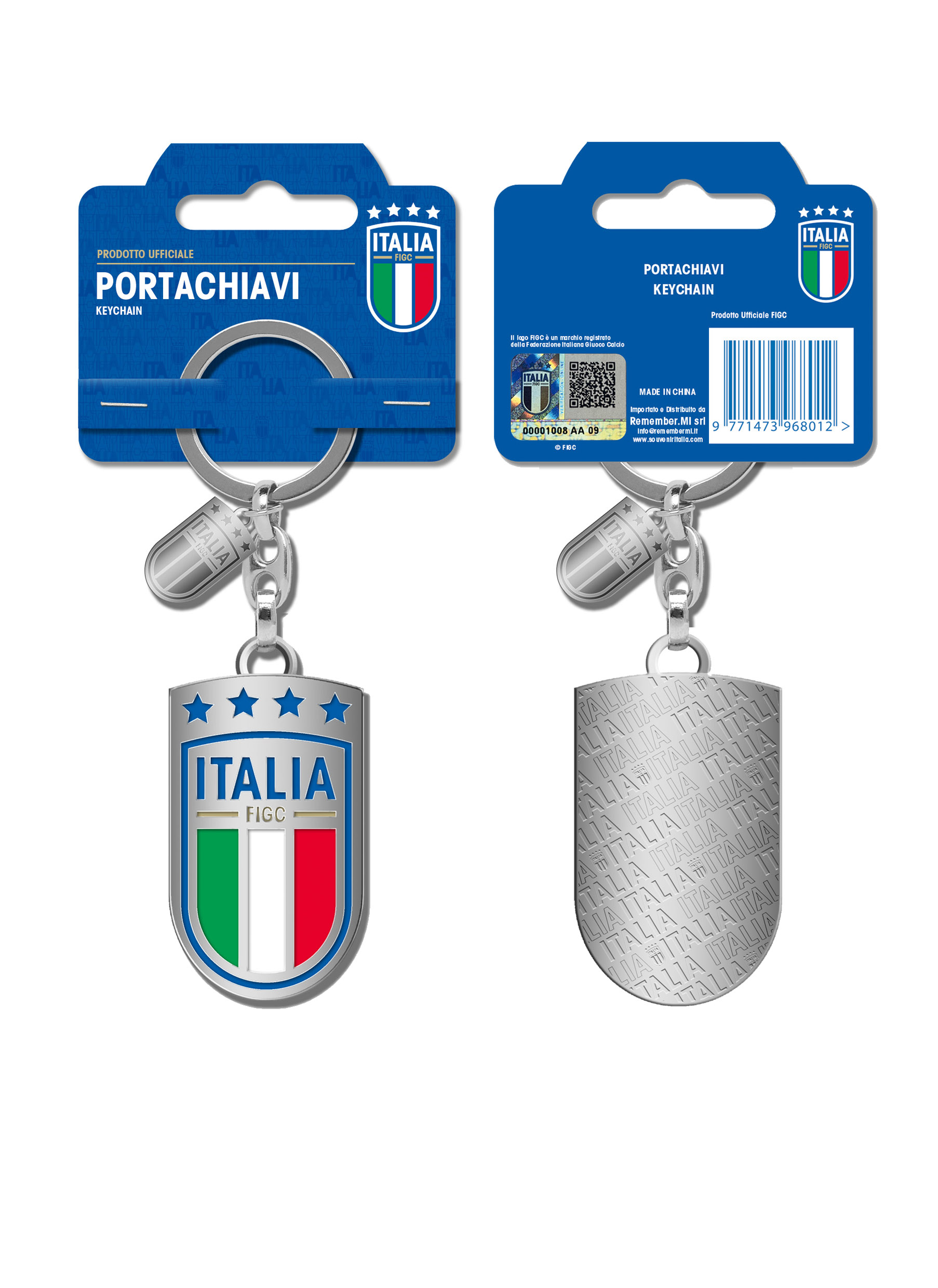 Portachiavi vintage marrone • La Bottega degli Artisgiani PMK