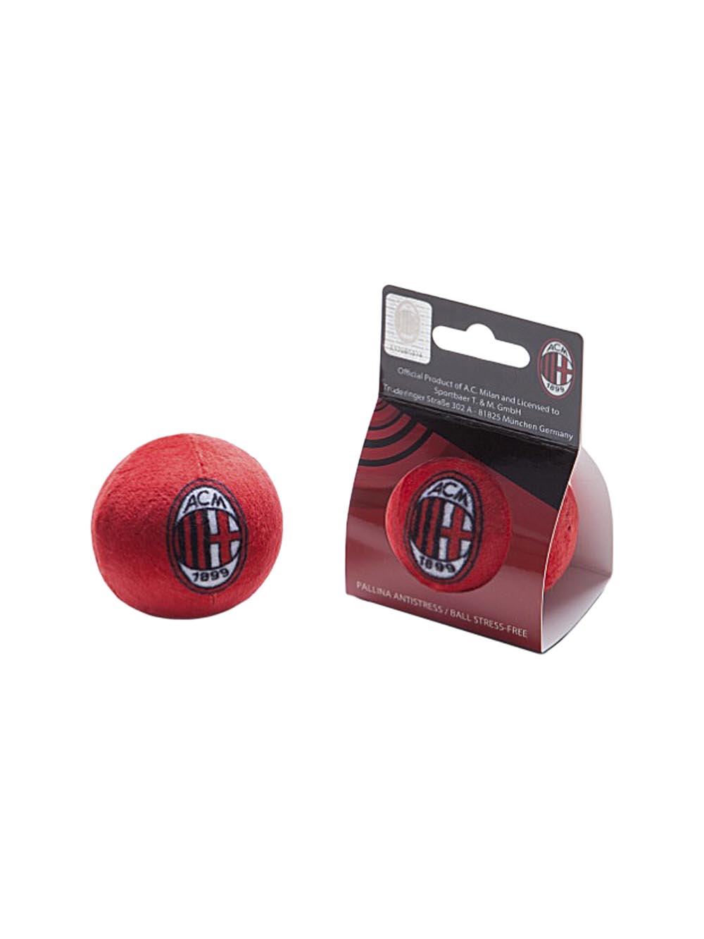 Prodotto Souvenir Italia: Top Players Milan pallina antistress